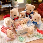 Sylvanian Families - Biscuit Bear Sleepy Triplets NEW In 2026  Coming June 2026